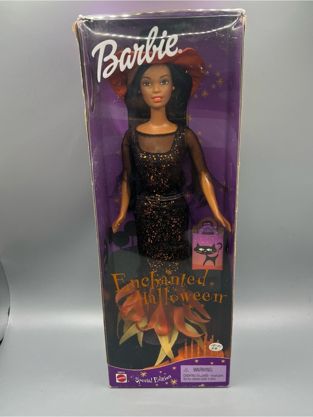 2000 Barbie Enchanted Halloween African American Doll #29819